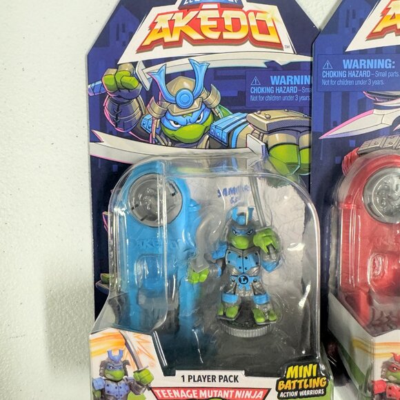 Akedo TMNT - Samurai Leo, Samurai Raph, Samurai Mikey and Samurai Donnie - Picture 5 of 10